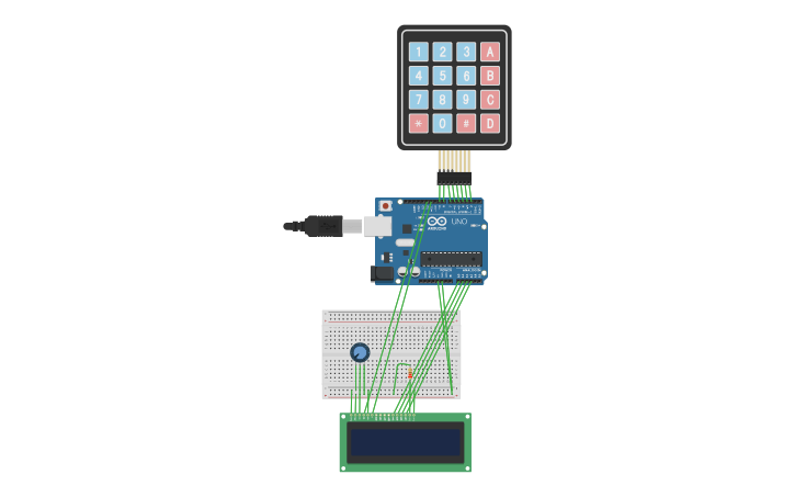 Circuit design Examen arduino dia 30 | Tinkercad