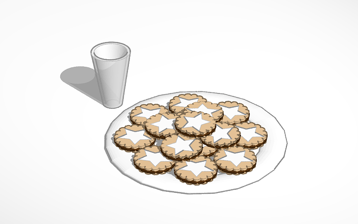 3D design cookies | Tinkercad