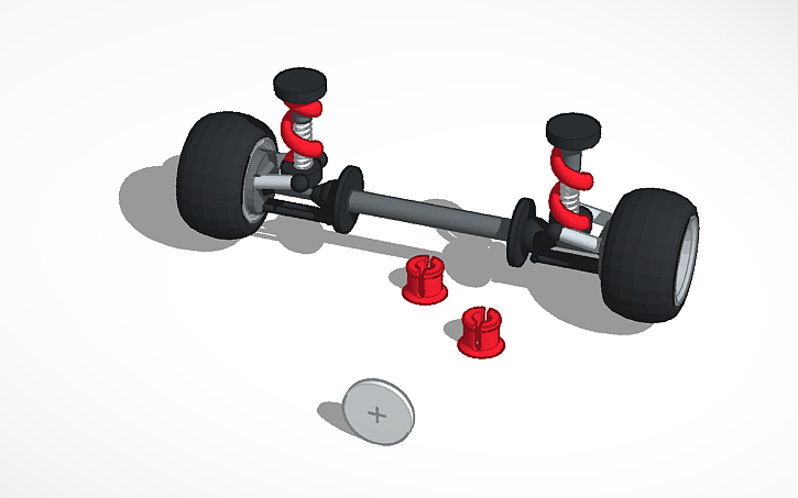 Car suspension Basic | Tinkercad Car suspension Basic | Tinkercad