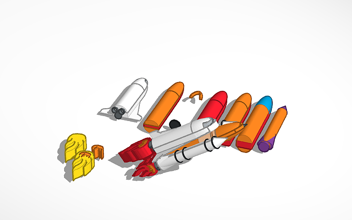3D design Rocket Base | Tinkercad