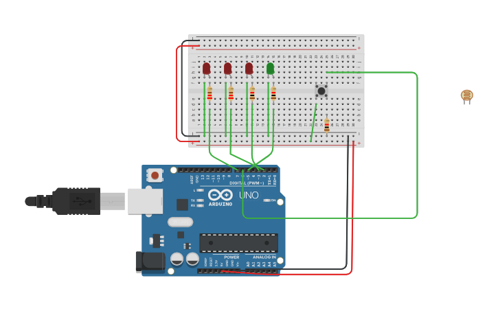 Circuit design Copy of Arduino - Tinkercad