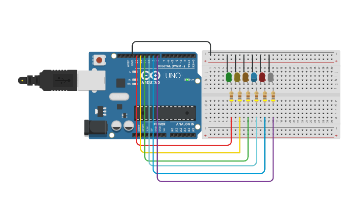 Circuit Design Led Blink Arduino Tinkercad 6513