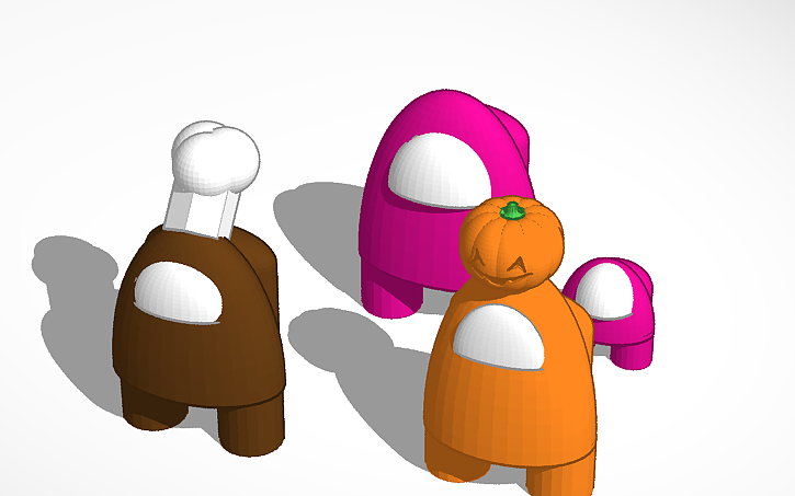 3D design among us | Tinkercad