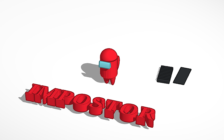 Among Us Impostor Tinkercad