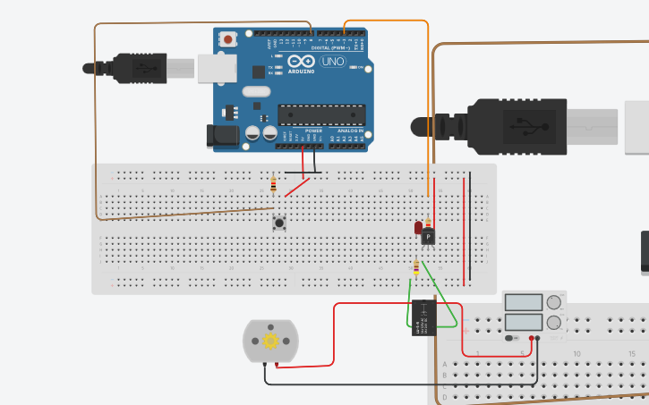 Circuit design shield relais simple | Tinkercad
