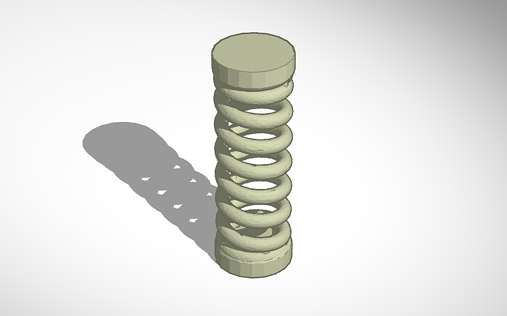 3D design Spring - Tinkercad