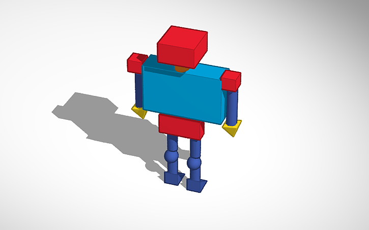3D design Robot - Tinkercad