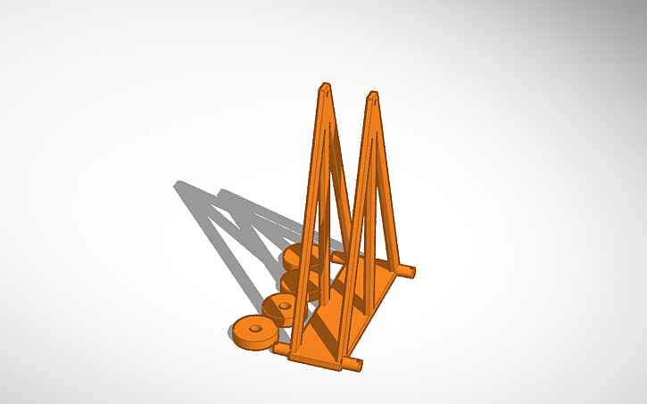 3d Design Trebuche Part 1 - Tinkercad