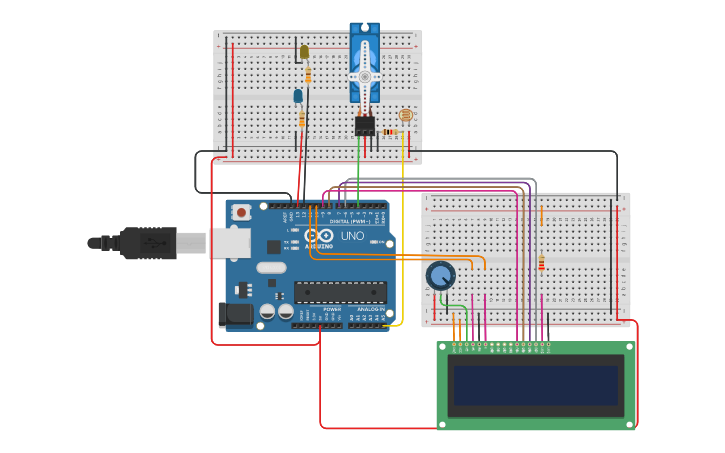 Circuit design MICROLAB-Project | Tinkercad