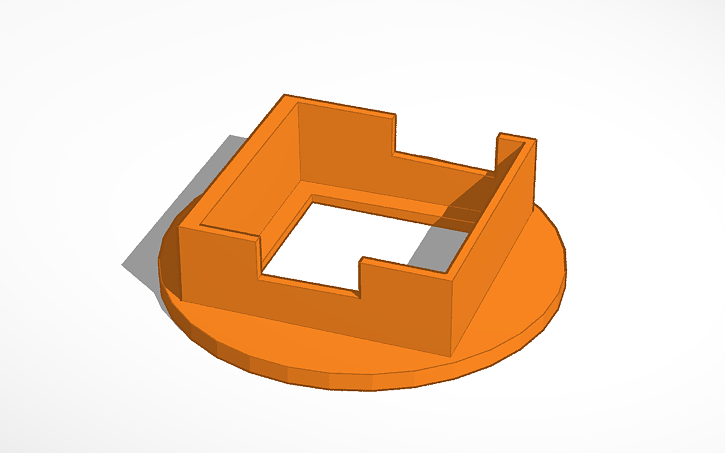 Round Sensor Case 3D design Round Sensor housing - Tinkercad