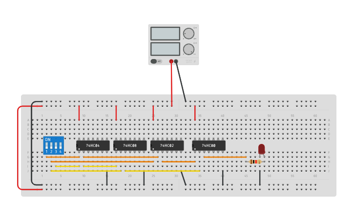 Circuit design Problem A | Tinkercad