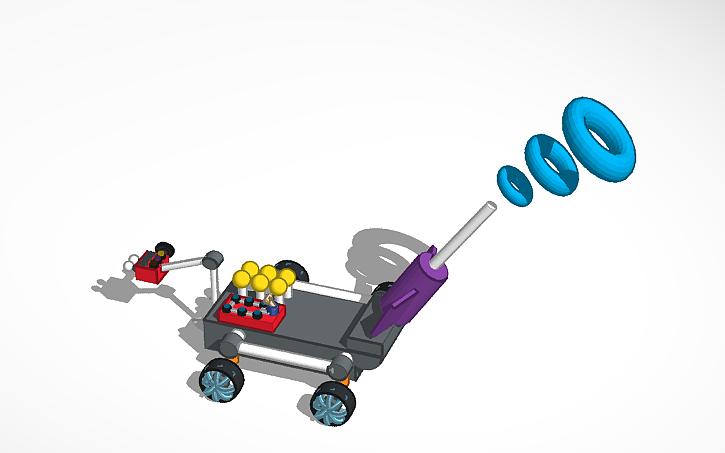 3D design Марсохід - Tinkercad