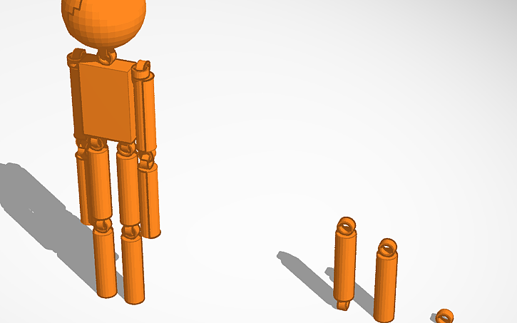3D design Sim lab RAGDOLL - Tinkercad