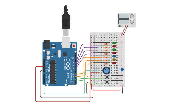 Circuit design Lab 1 Part I - Tinkercad