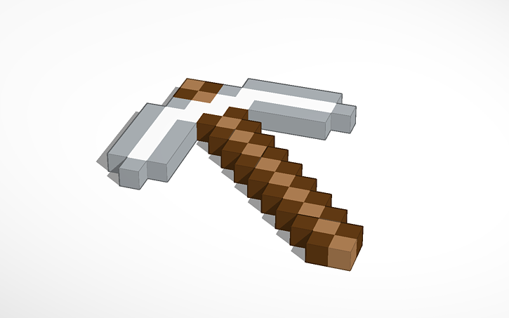 3D design Pico minecraft - Tinkercad