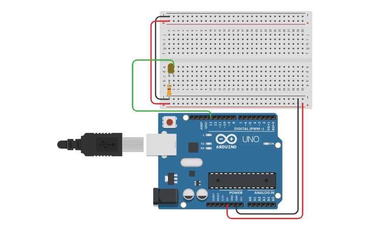 Blink an LED With Arduino in Tinkercad : 6 Steps (with Pictures