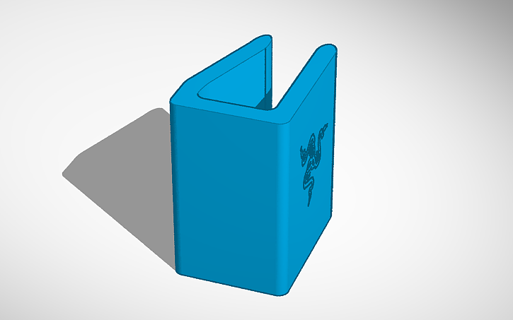 3D design Tapacámaras razer - Tinkercad