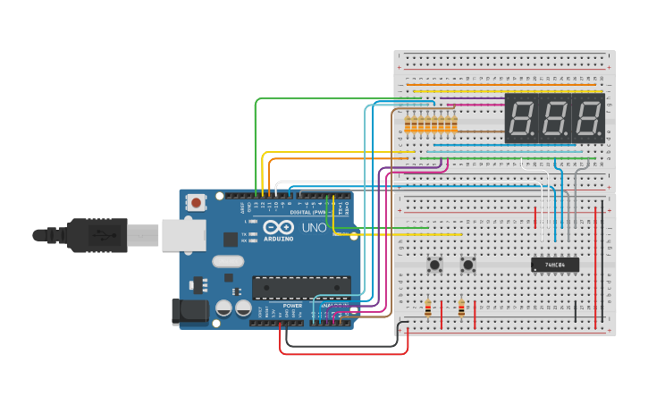 Circuit design ENGG 122.02 - A - Lab 8 - Diaz | Tinkercad