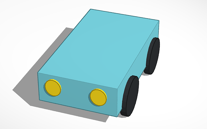 3D design car - Tinkercad