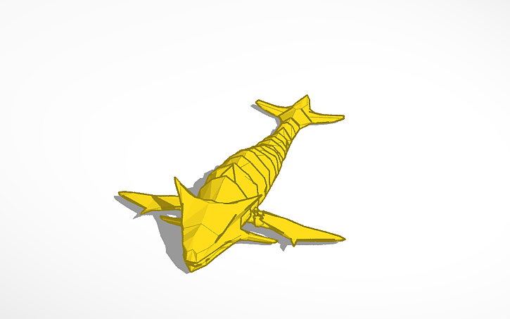 3D design Articulated Bone Shark (Subnautica) - Tinkercad