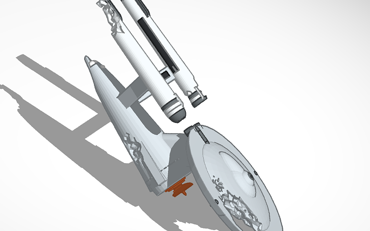 3D design TOS - U.S.S Constellation | Tinkercad