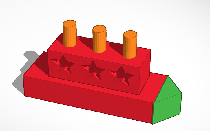 3D design Boot - Tinkercad