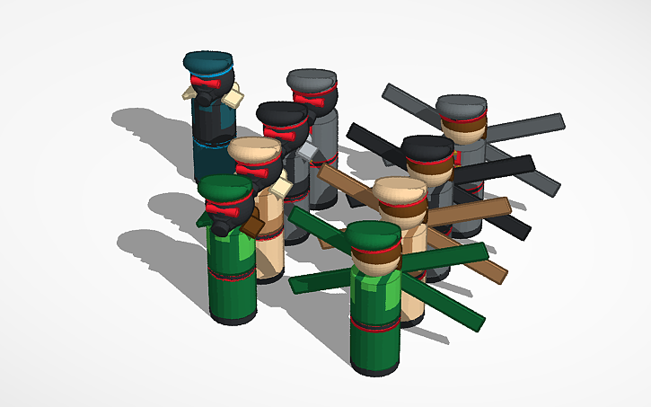 3D design New uniforms - Tinkercad