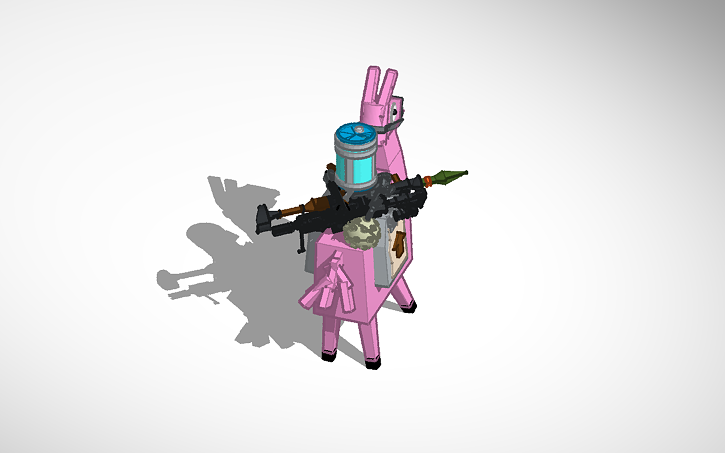 fortnite pack llama - gif llama fortnite png