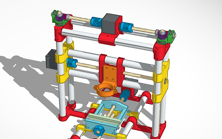 3D design CNC/Printer Hybrid - Tinkercad