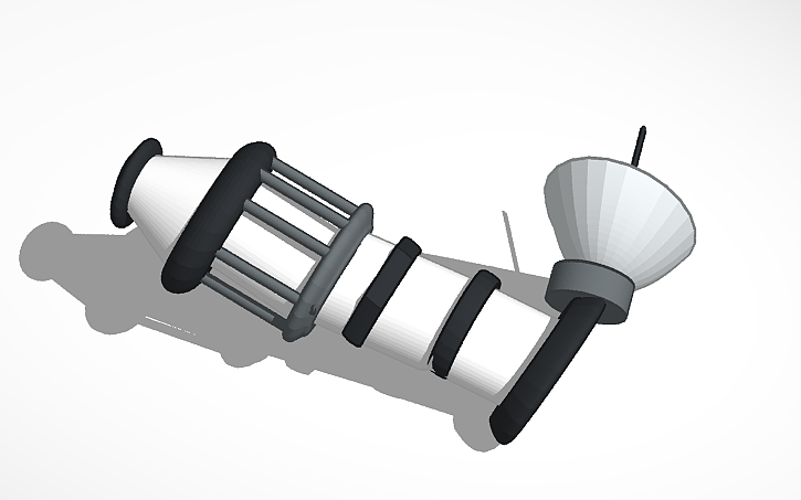 3D design Spectacular Kasi-Blad - Tinkercad