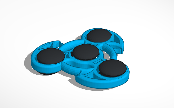 3D Design Fidget Spinner Tinkercad