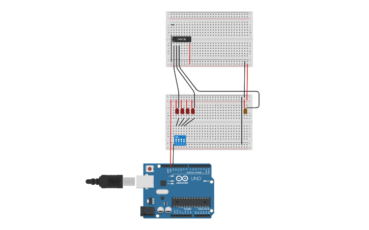Circuit design Arduino as source + IC logic controlling: A nand D ...