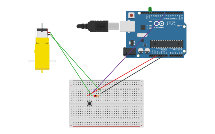 Circuit design Activity 1 - Using a Push Button to control an LED ...