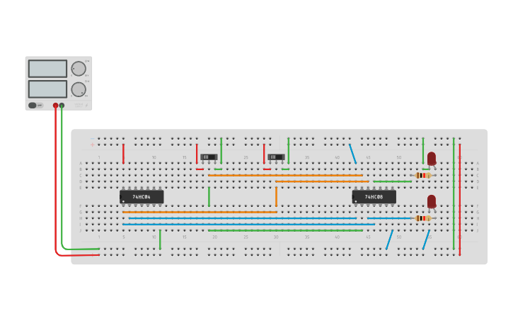 Circuit design Lab 3 PROB statement - Tinkercad