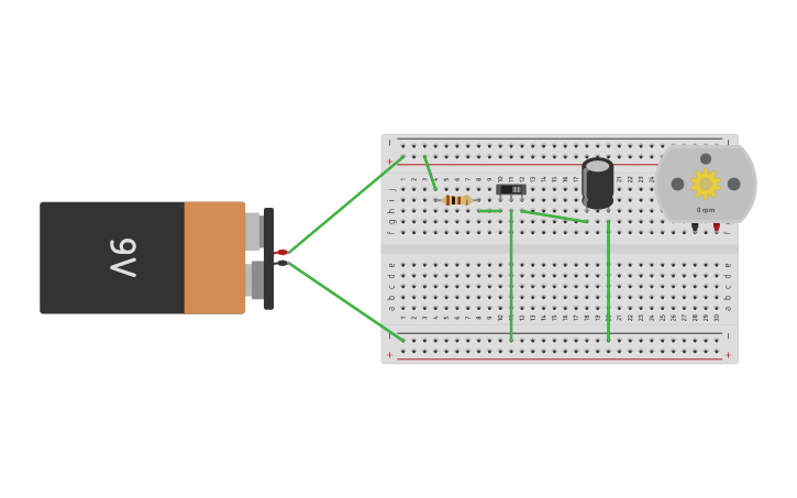 Circuit design condensador 2 | Tinkercad