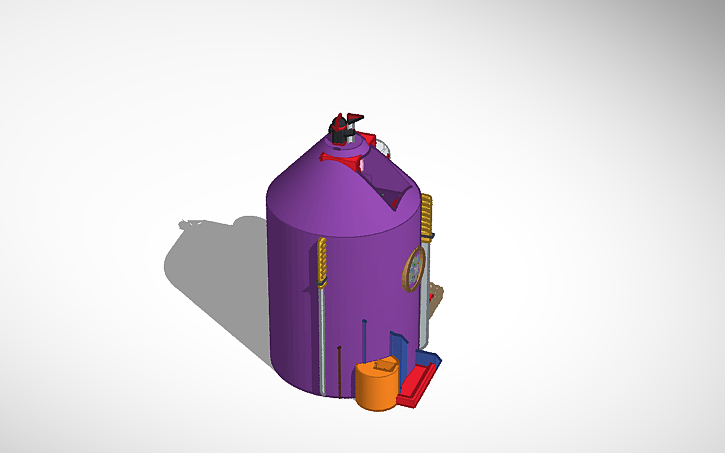 3D design D&D dice tower | Tinkercad