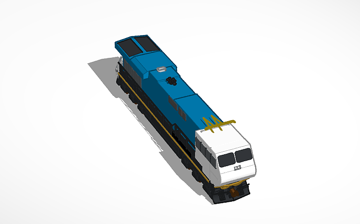 3D design WDG-4 Dual Mode Diesel-Electric Engine | Tinkercad