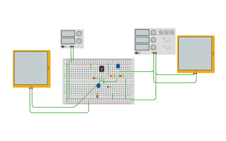 Amplificador Tbj Tinkercad