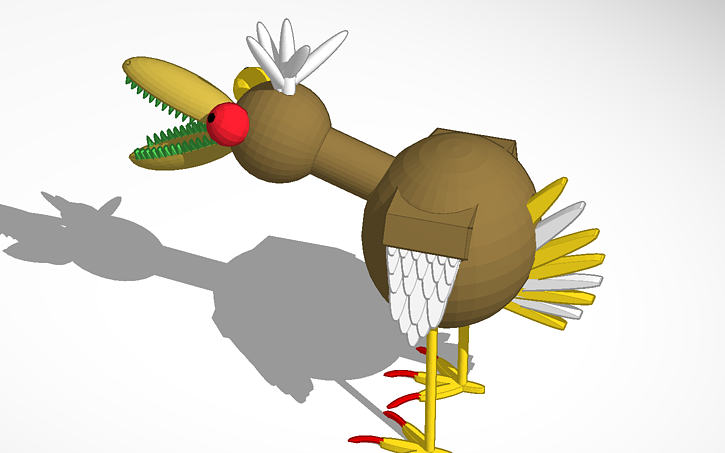 3D design creature | Tinkercad