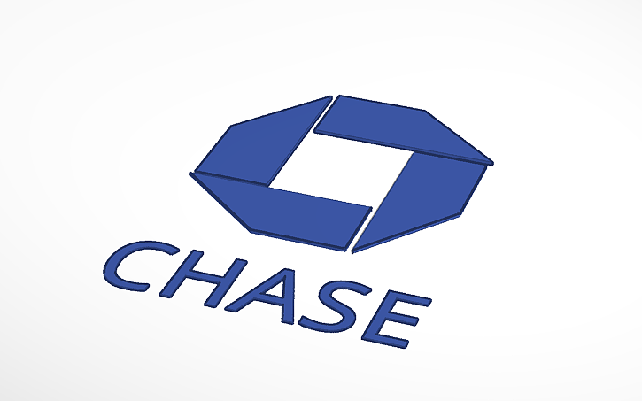 3D design CHASE icon | Tinkercad