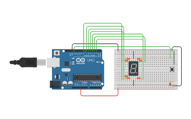 Random Number Picker Concept Tinkercad