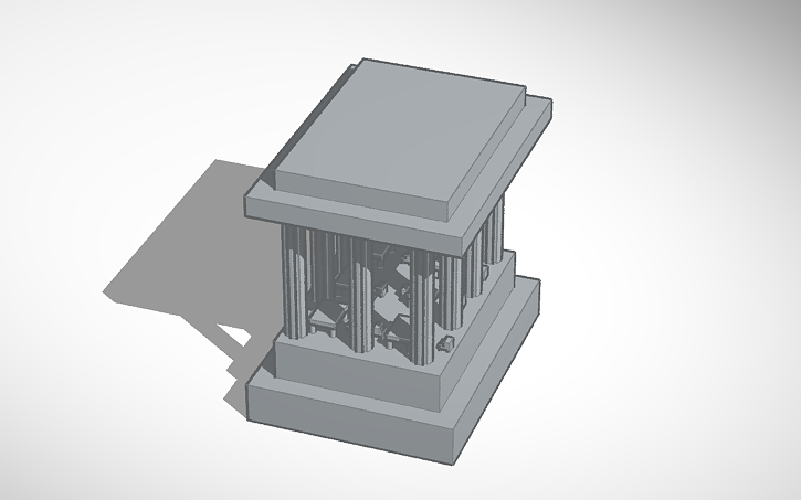 3D design Mini Parthenon | Tinkercad
