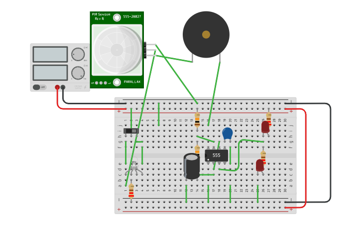 Circuit design Capstone project - Tinkercad