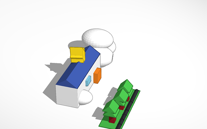 3D design 3/25 최고급별장 - Tinkercad