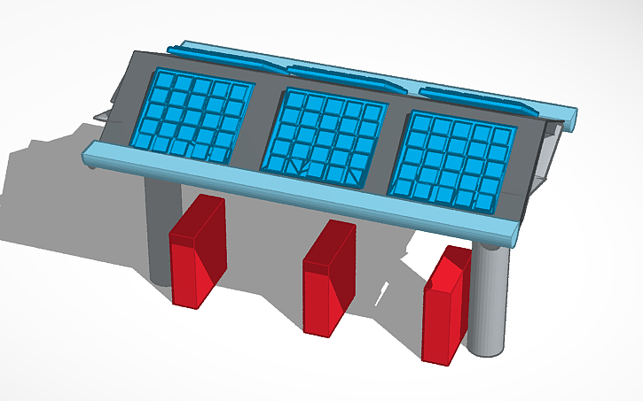 3D design Specialized Charging Station - Tinkercad