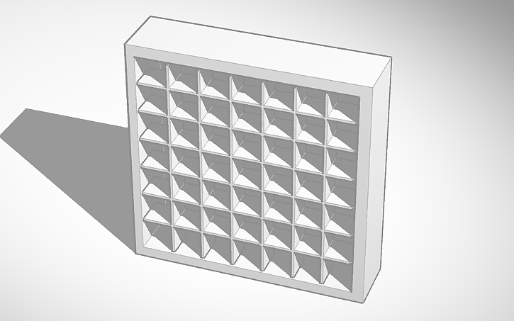3D design storage unit | Tinkercad