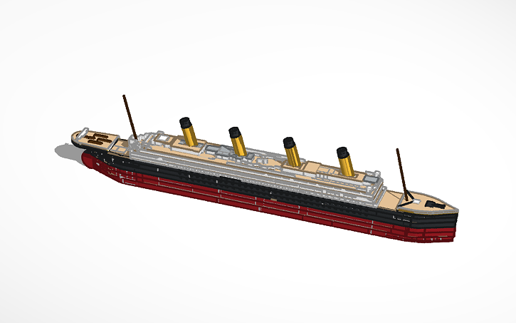 3D design Copy of Titanic | Tinkercad