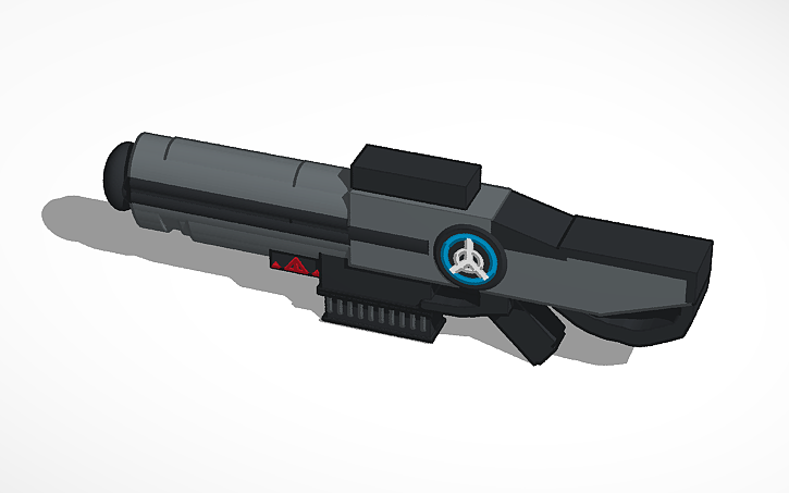 3D design scp secret laboratory rifle | Tinkercad
