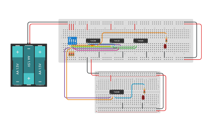 Circuit design Clase 26 - 1 circuito | Tinkercad