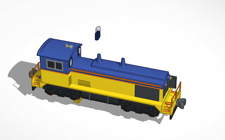3D design Chessie System Switcher Engine - Tinkercad